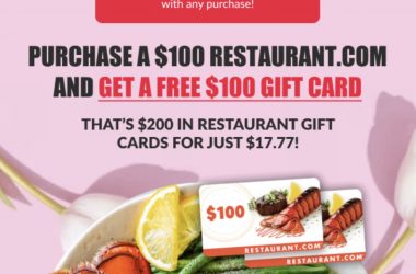Get $200 in Restaurant.com Gift Cards + $40 Rosefarmers.com Gift Cards for Just $17.77!